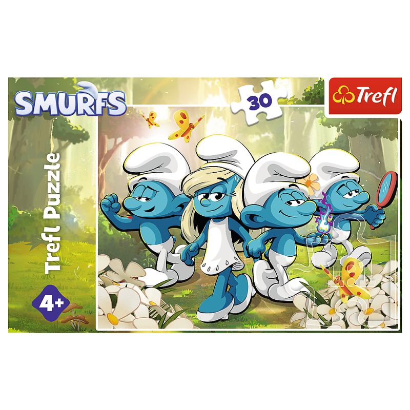 PUZZLE 30 TREFL SMERFNE PRZYGODY