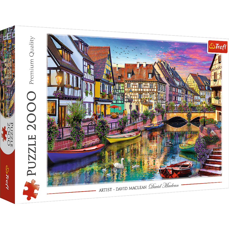 PUZZLE 2000 TREFL COLMAR FRANCJA