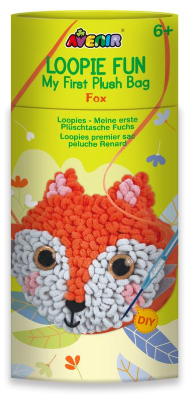 MOJA PIERWSZA PLUSZOWA TORBA - LIS