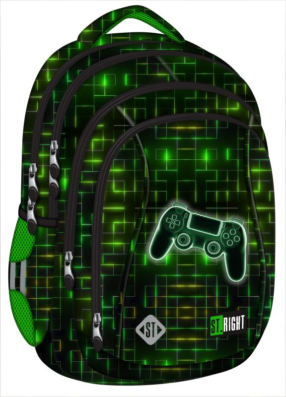 PLECAK 4-KOMOROWY NEON PAD STRIGHT BP-04