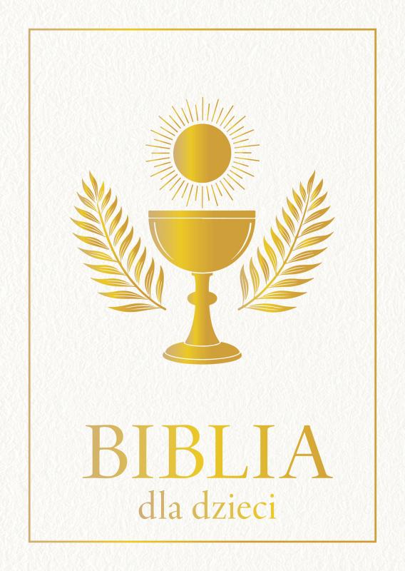 KSIĄŻECZKA BIBLIA DLA DZIECI B5 KRZYŻ