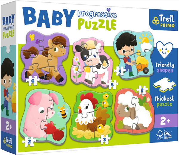 PUZZLE BABY PROGRESSIVE FARMA