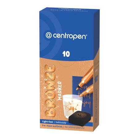 MARKER PERMANENTNY CENTROPEN BRONZE 2670 MIEDZIANY 1MM
