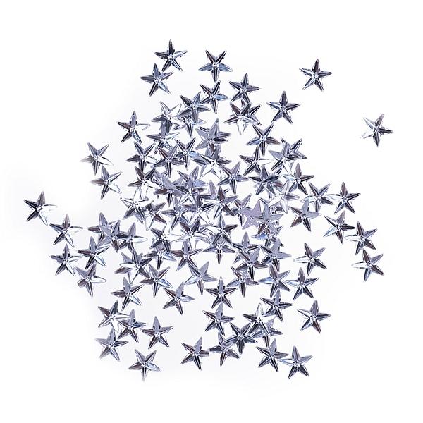 KRYSZTAŁKI DEKORACYJNE 100SZT GWIAZDKI CRYSTAL