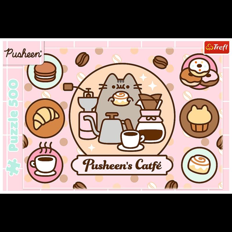PUZZLE 500 TREFL PUSHEEN W KWIACIARNI