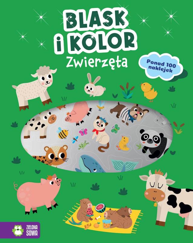 KSIĄŻECZKA BLASK I KOLOR ZWIERZĘTA