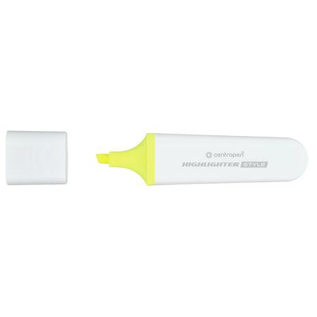ZAKREŚLACZ CENTROPEN STYLE FLUO 6252 ŻÓŁTY
