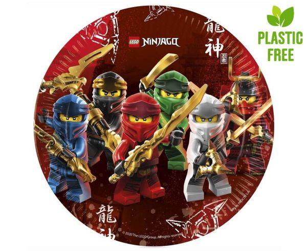 TALERZYKI PAPIEROWE PSI PATROL THE MOVIE 23CM A8