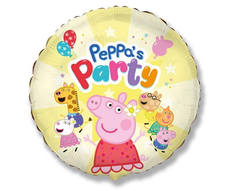 BALON FOLIOWY 18' FX - PEPPA'S PARTY