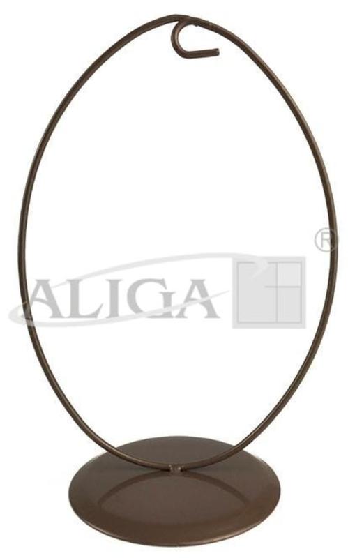 STOJAK SMW-1714 METALOWY JAJKO WYS.17CM SZER.11CM 8CM ŚREDNICA