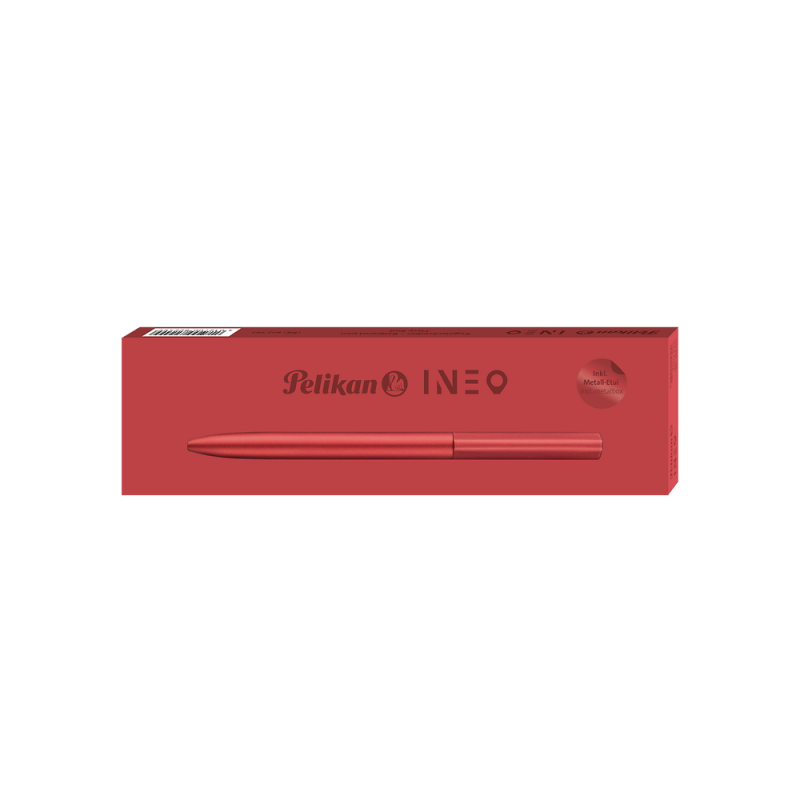 DŁUGOPIS PELIKAN K6 INEO FIERY RED ETUI