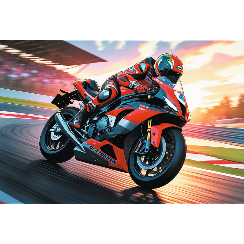PUZZLE 100 TREFL SZYBKI MOTOCYKL