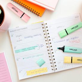 ZAKREŚLACZ BIC HIGHLIGHTER FLAT PASTEL MIX P10