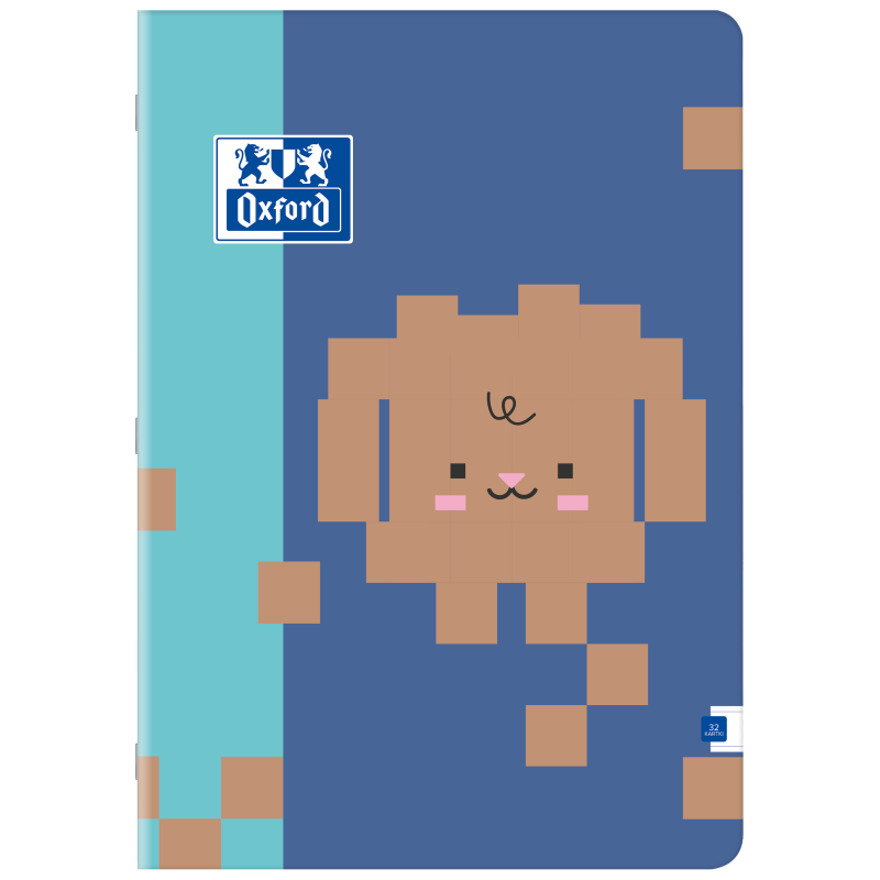 ZESZYT A5/32 = OXFORD ZOO BLOCKS Z MARGINESEM