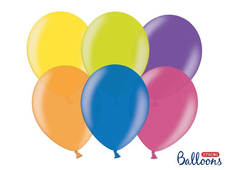BALONY STRONG METALLIC 27CM A100 NIEBIESKI