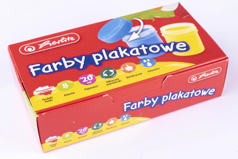 FARBY PLAKATOWE 8/20ML HERLITZ