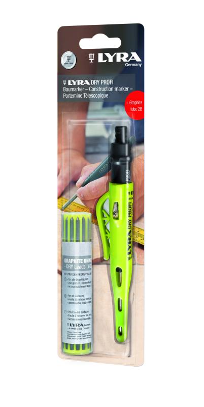 MARKER KONSTRUKTORSKI PROFI SUCHY LYRA + WKŁADY, BLISTER