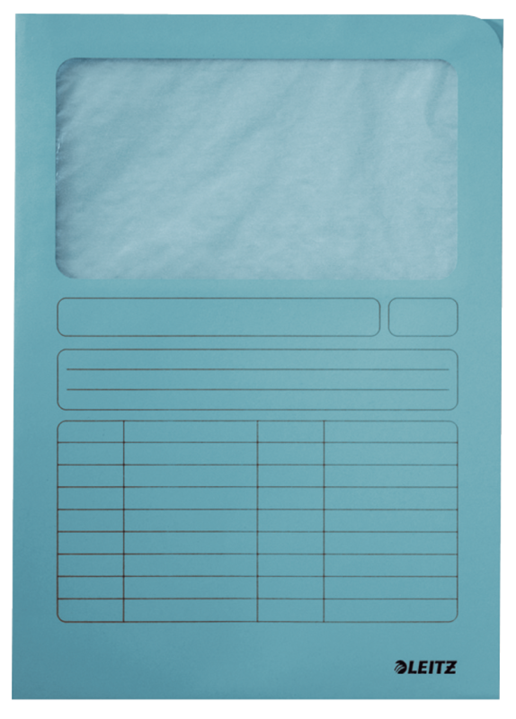 FOLDER LEITZ J.NIEBIESKI