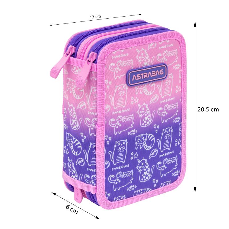 PIÓRNIK JUMBO POTRÓJNY Z WYPOSAŻENIEM ASTRABAG KITTY AC31