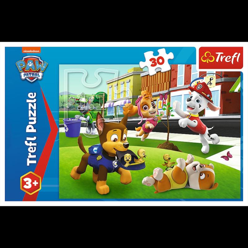 PUZZLE 30 TREFL PSIAKI W AKCJI PAW PATROL