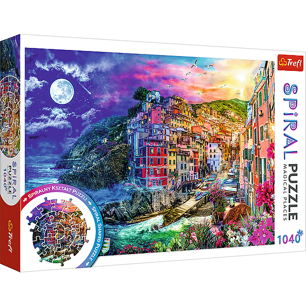 PUZZLE 1040 TREFL SPIRAL PUZZLE MAGICZNA ZATOKA