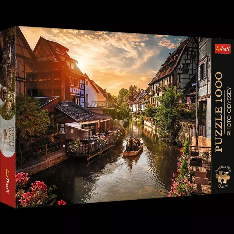 PUZZLE 1000 TREFL MAŁA WENECJA W COLMAR FRANCJA