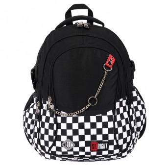 PLECAK 4-KOMOROWY STRIGHT BP-01 K-POP CHAIN mkmn