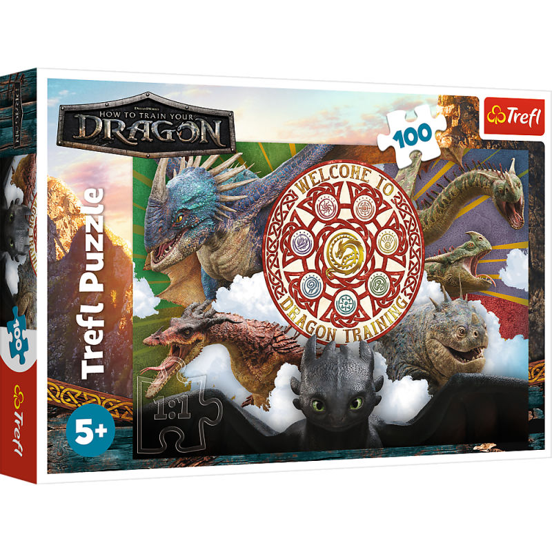 PUZZLE 100 TREFL SMOKI W AKCJI