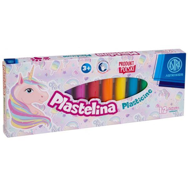 PLASTELINA 12 ASTRA JEDNOROŻEC