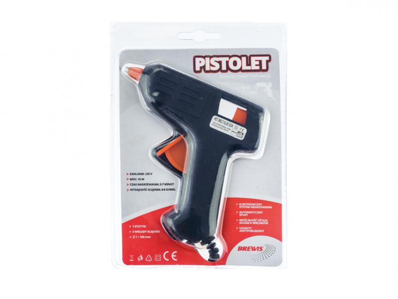 PISTOLET DO KLEJU 10 W BREWIS