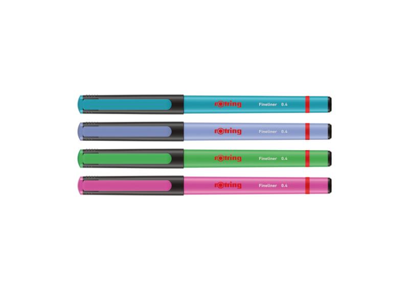 CIENKOPIS ROTRING LINER ASS 0,4 A4 BLISTER