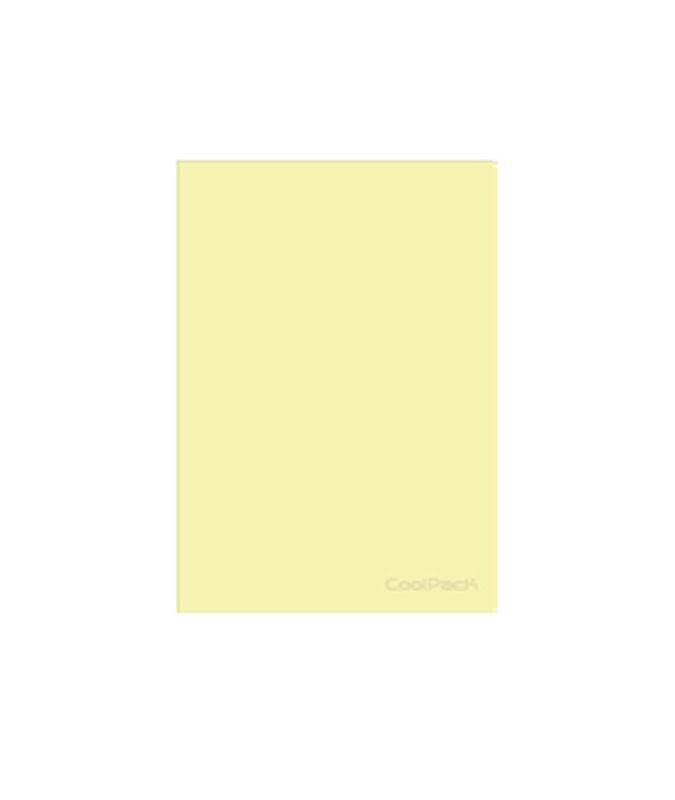 ZESZYT A4 PP # PASTEL / POWDER YELLOW COOLPACK