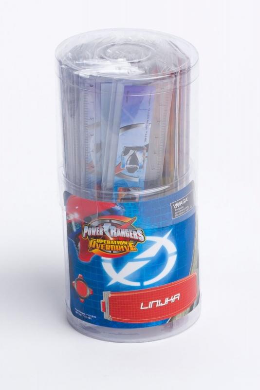 LINIJKA 15 POWER RANGERS