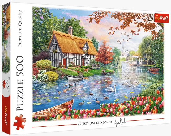 PUZZLE 500 TREFL CICHA PRZYSTAŃ