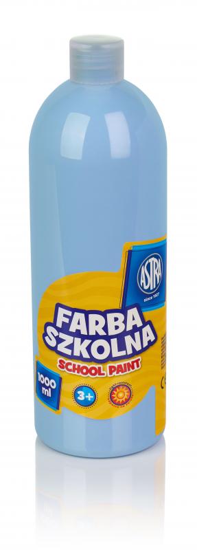 FARBA SZKOLNA ASTRA 1000ML BŁĘKITNA