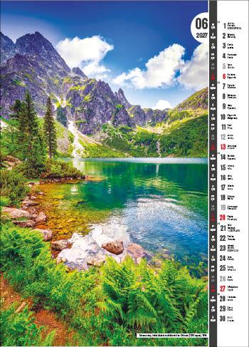 KALENDARZ WIELOPLANSZOWY TATRY JOTAN STANDARD