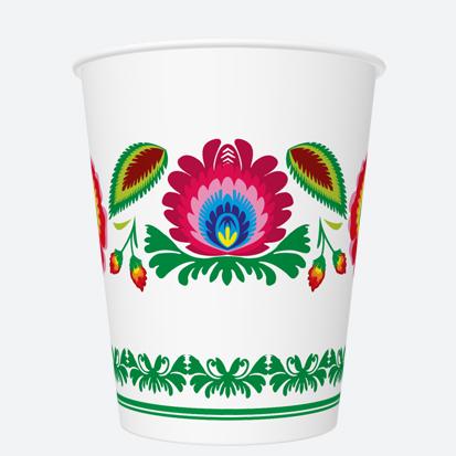 KUBECZEK PAPIEROWY DAISY A/8