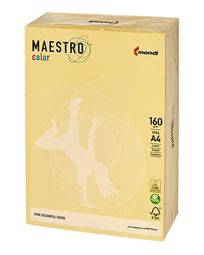 PAPIER KSERO A4 160G YE23 YELLOW
