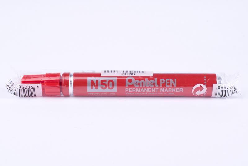 MARKER PENTEL N50 CZERW