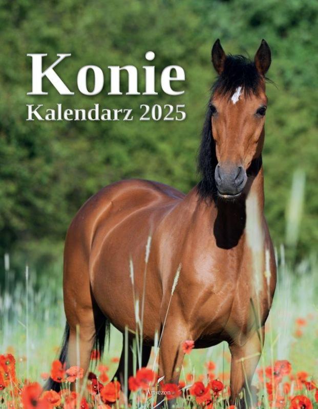 KALENDARZ 7 -PLANSZOWY KONIE 34X44 CM