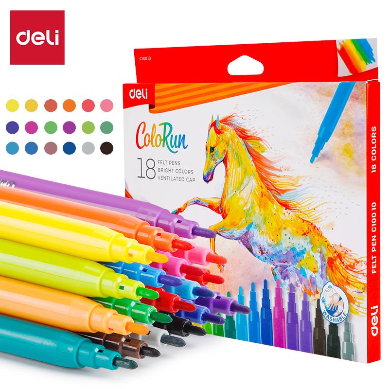 FLAMASTRY 18 COLORUN DELI