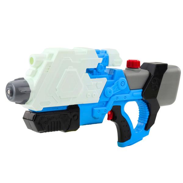 PISTOLET KARABIN NA WODĘ POMPOWANY MECHANICZNIE BIAŁO-NIEBIESKI 650ML