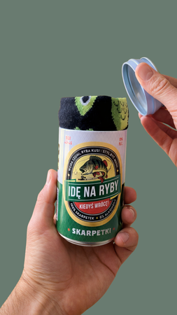 PUSZKA ZE SKARPETAMI RYBY