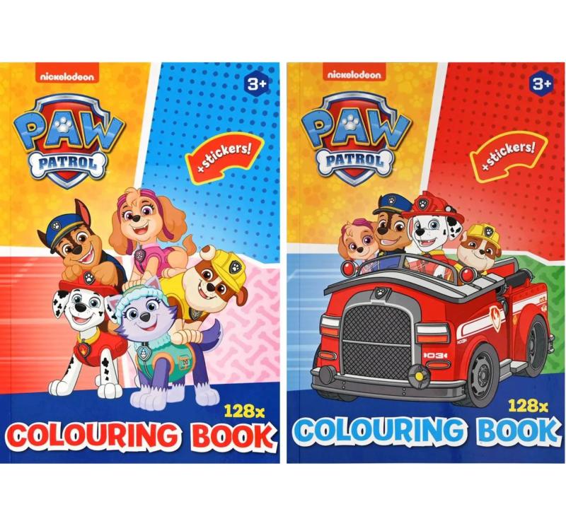 KOLOROWANKA I NAKLEJKI PAW PATROL B1130