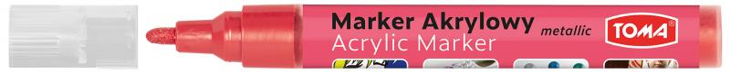 MARKER AKRYLOWY TOMA MET.NEON.CZER