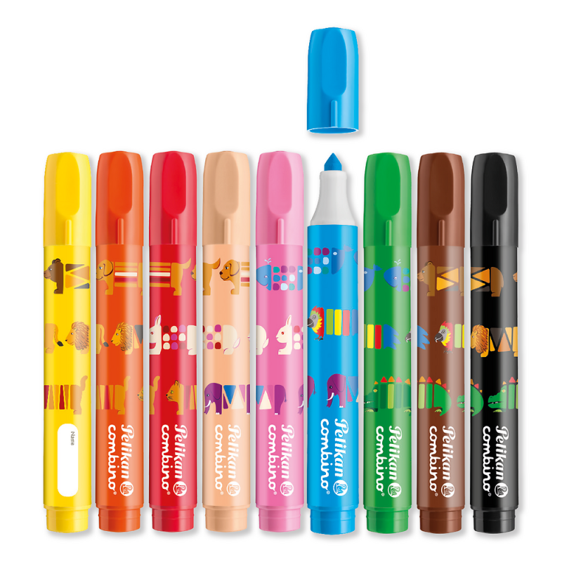 FLAMASTRY 9 PELIKAN COLORELLA SUP COMBIN C41