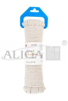 SZNUREK BAWEŁNIANY SB-3520 BIAŁY 4MMX30M
