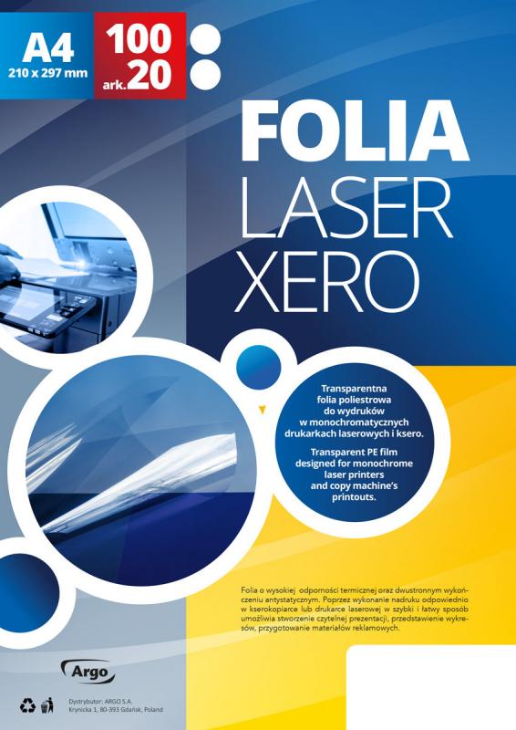 FOLIA LX LASER XERO A4 ARGO