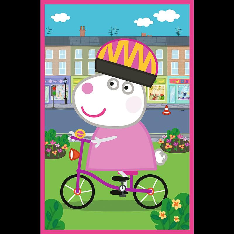 PUZZLE 3X50 TREFL SIŁA PRZYJAŹNI ŚWINKA PEPPA