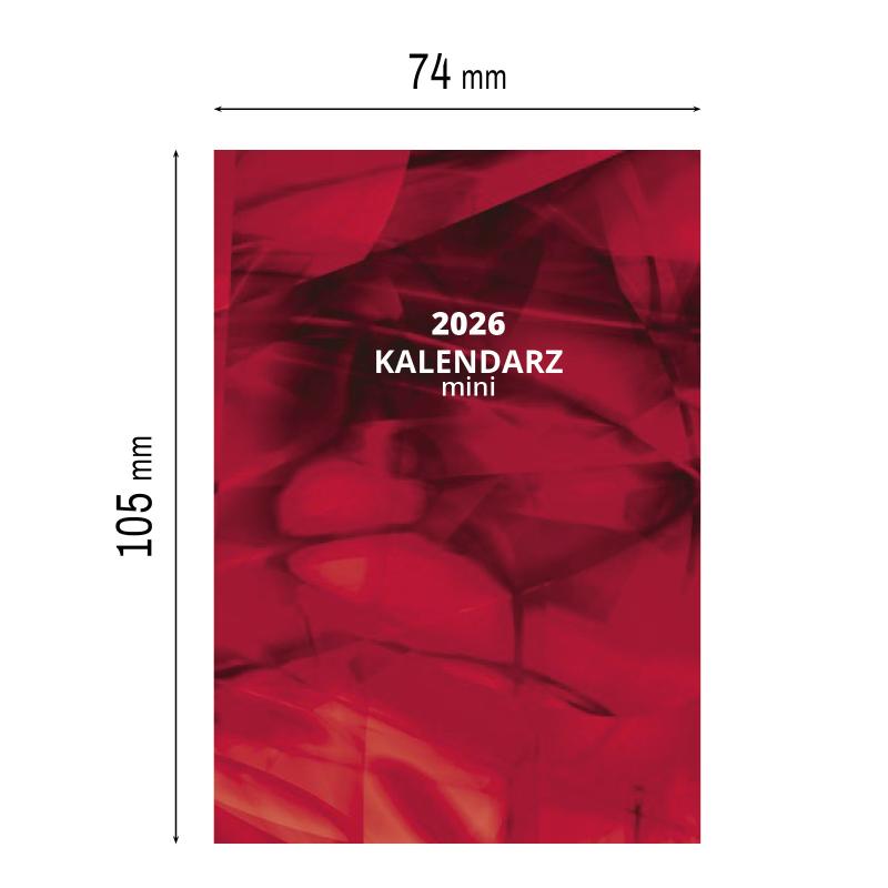 KALENDARZ KIESZONKOWY MINI AREX